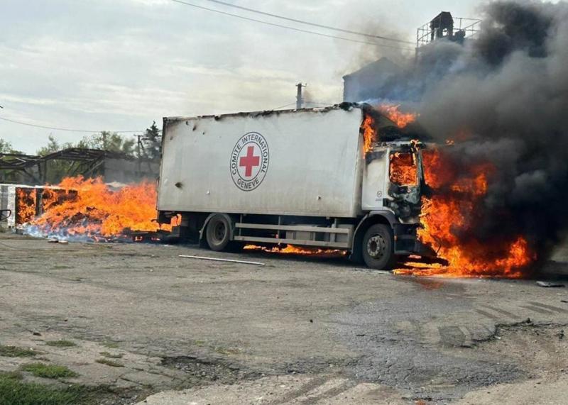 На Донеччині три працівники Червоного Хреста загинули внаслідок дій російських військових.